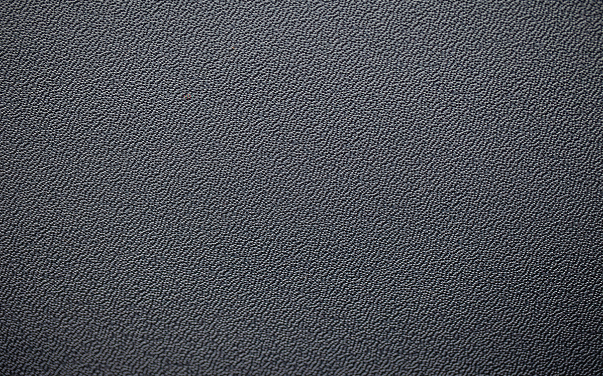 Mattierte Oberfläche des Polypropylen-Sichtschutzes poly fix in Anthrazitgrau, Detail