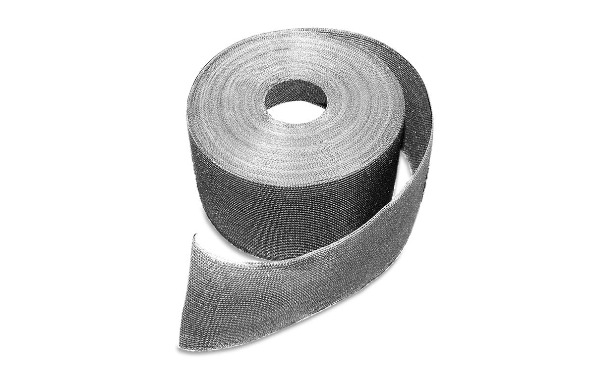Sichtschutzrolle zaun-tex Weißaluminium, 190 mm hoch, 70 m Rolle