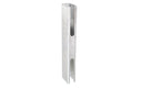 Einsteckadapter für Zaunpfostenverlängerung, geschlitztes Rohr 55 x 35 x 300 mm, feuerverzinkt