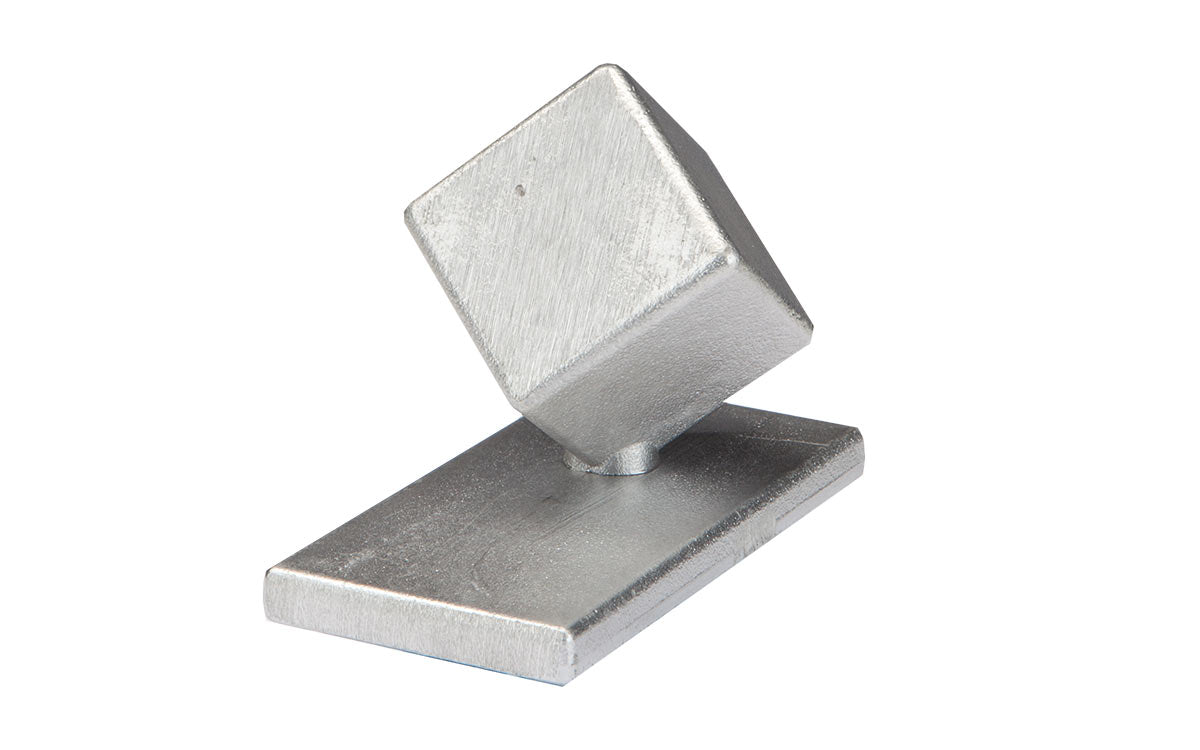 Aluminiumkappe Würfel für Zaunpfosten Typ A 60 x 40 mm, Aluminium natur