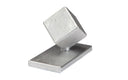Aluminiumkappe Würfel für Zaunpfosten Typ A 60 x 40 mm, Aluminium natur