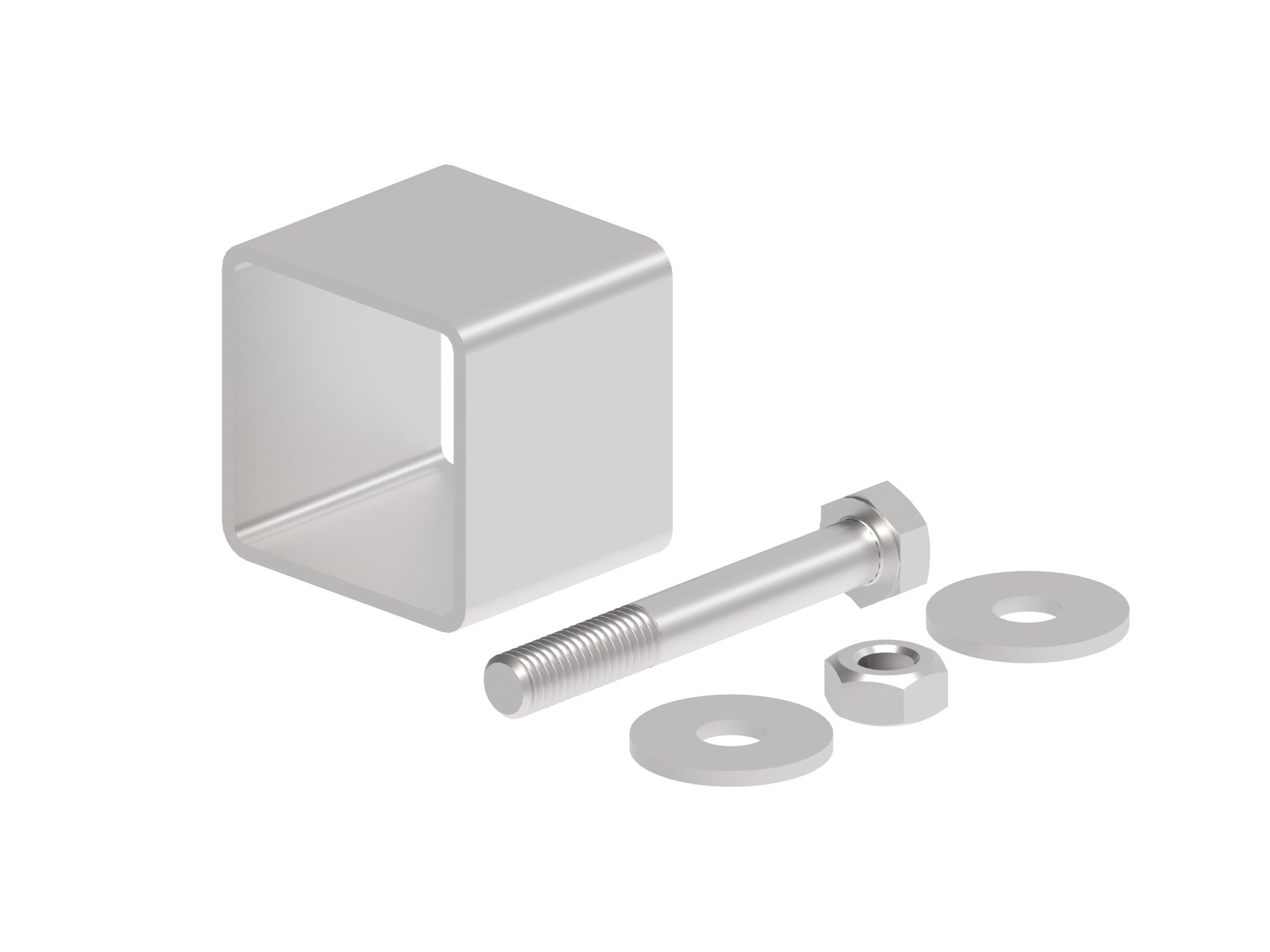 Zaunverbinder für Modell Simple Edelstahl