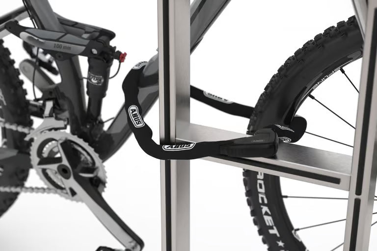 Bicycle Lean Rail 9331 E - Stainless Steel