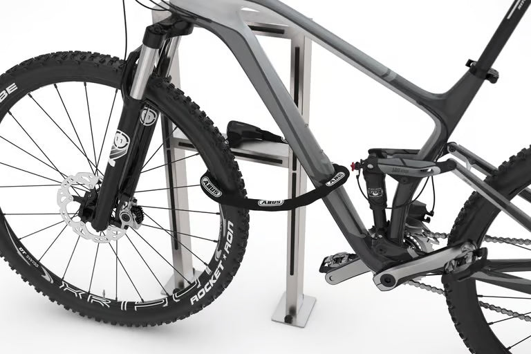 Bicycle Lean Rail 9331 E - Stainless Steel