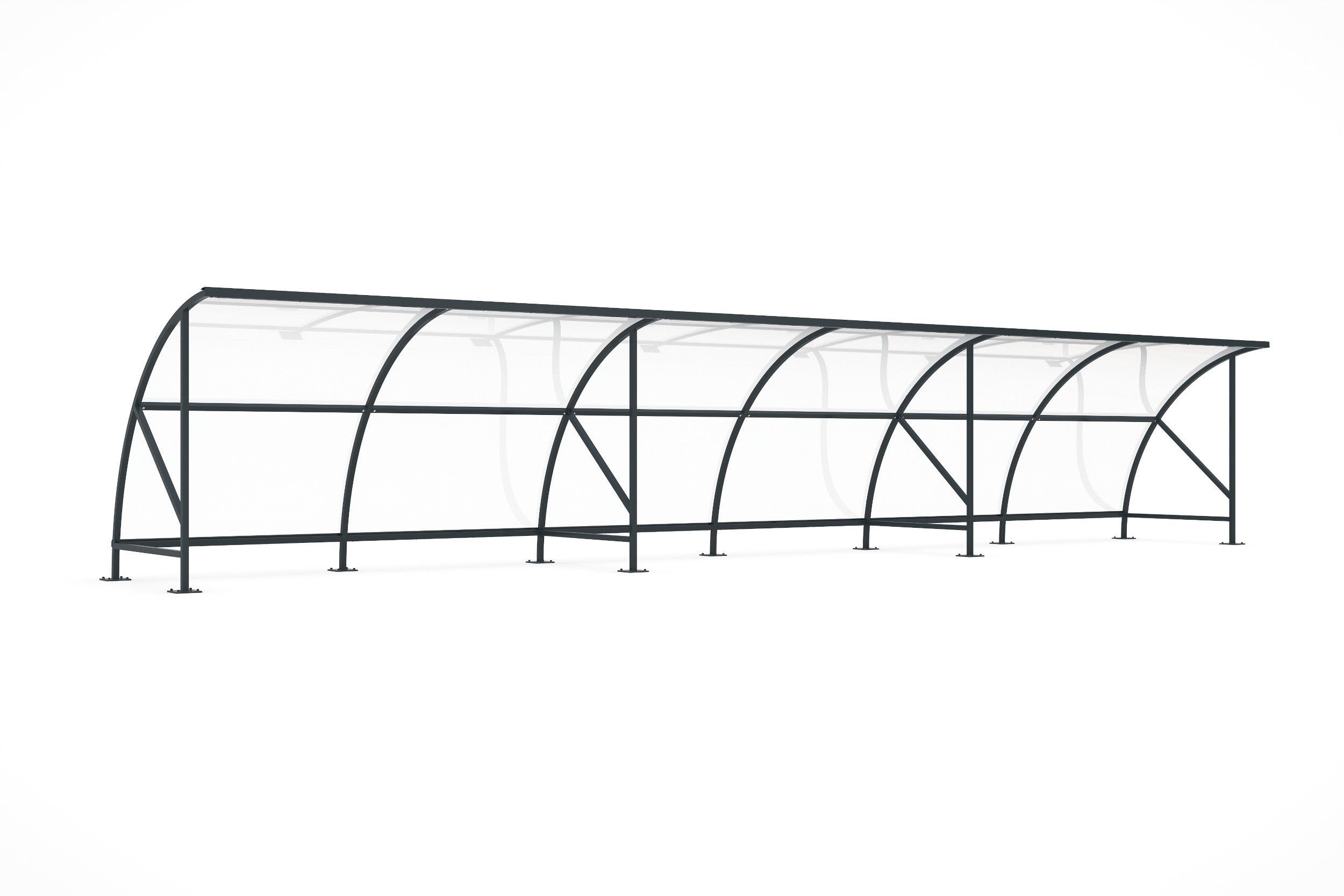 Fahrradunterstand Bamberg B1/12 - RAL 7016