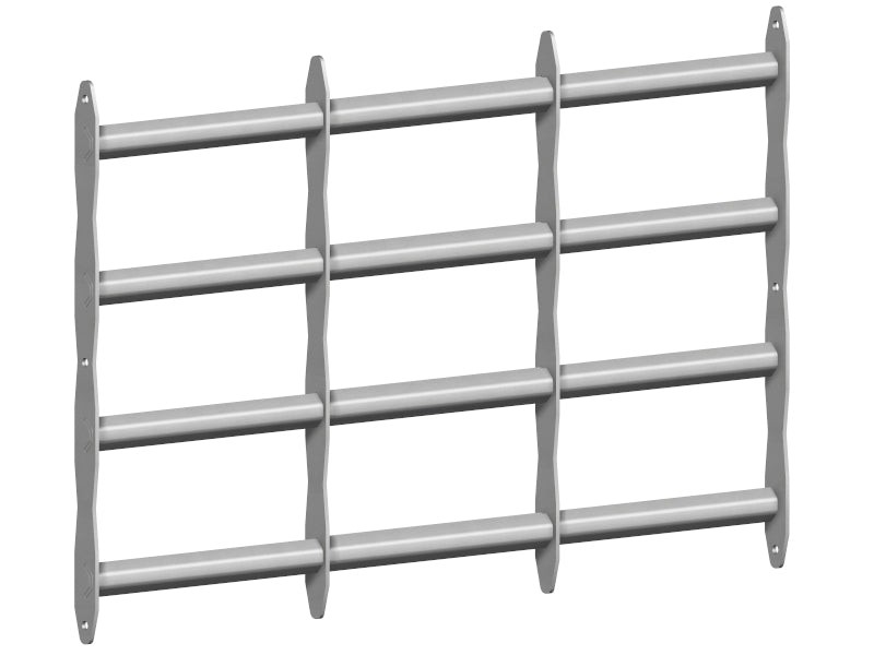 Ausziehgitter ohne Schnörkel 600mm Detail 2