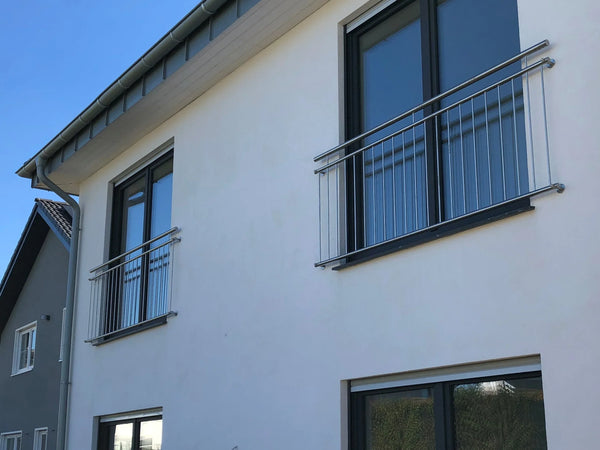 Französischer Balkon - Edelstahl Modell Lyon