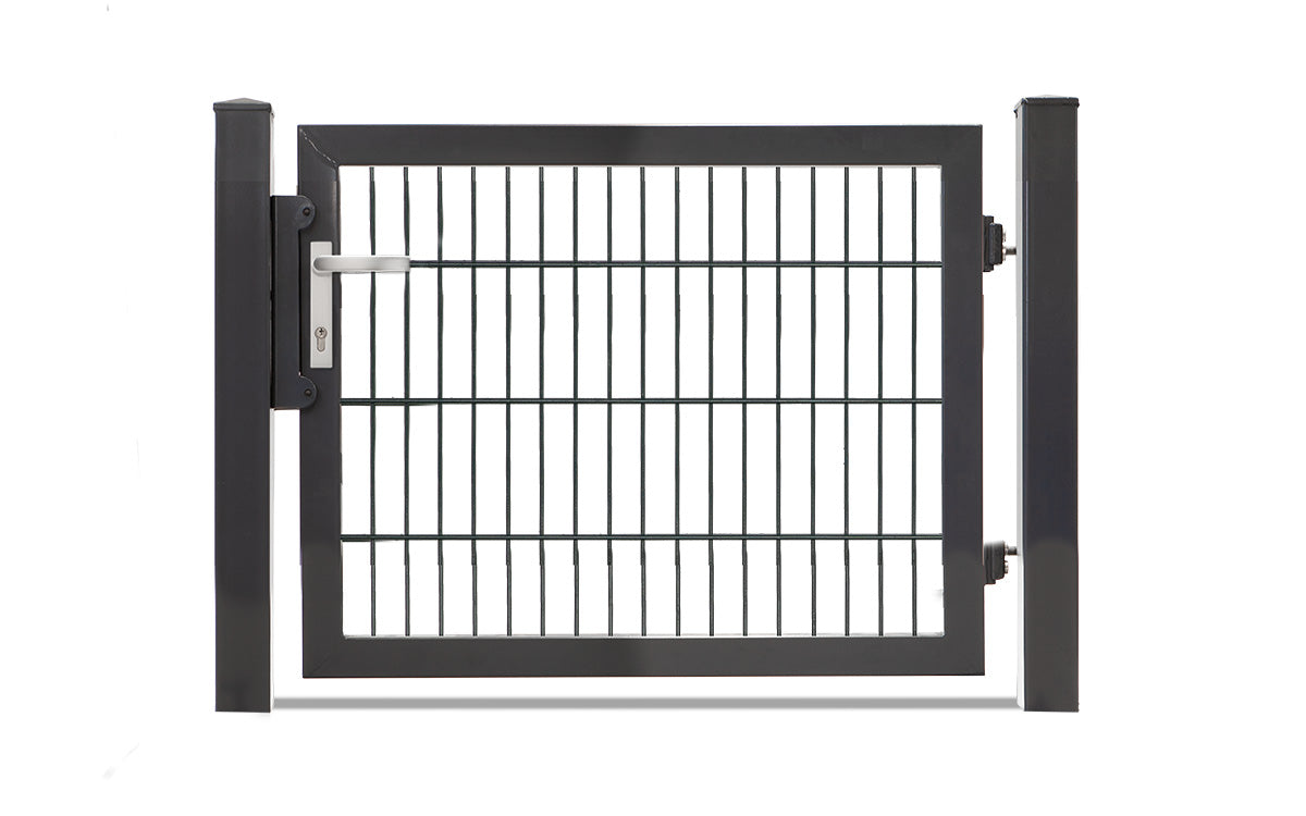 Gartentor VARIO plus S einflügelig in Anthrazit RAL 7016, freigestellt