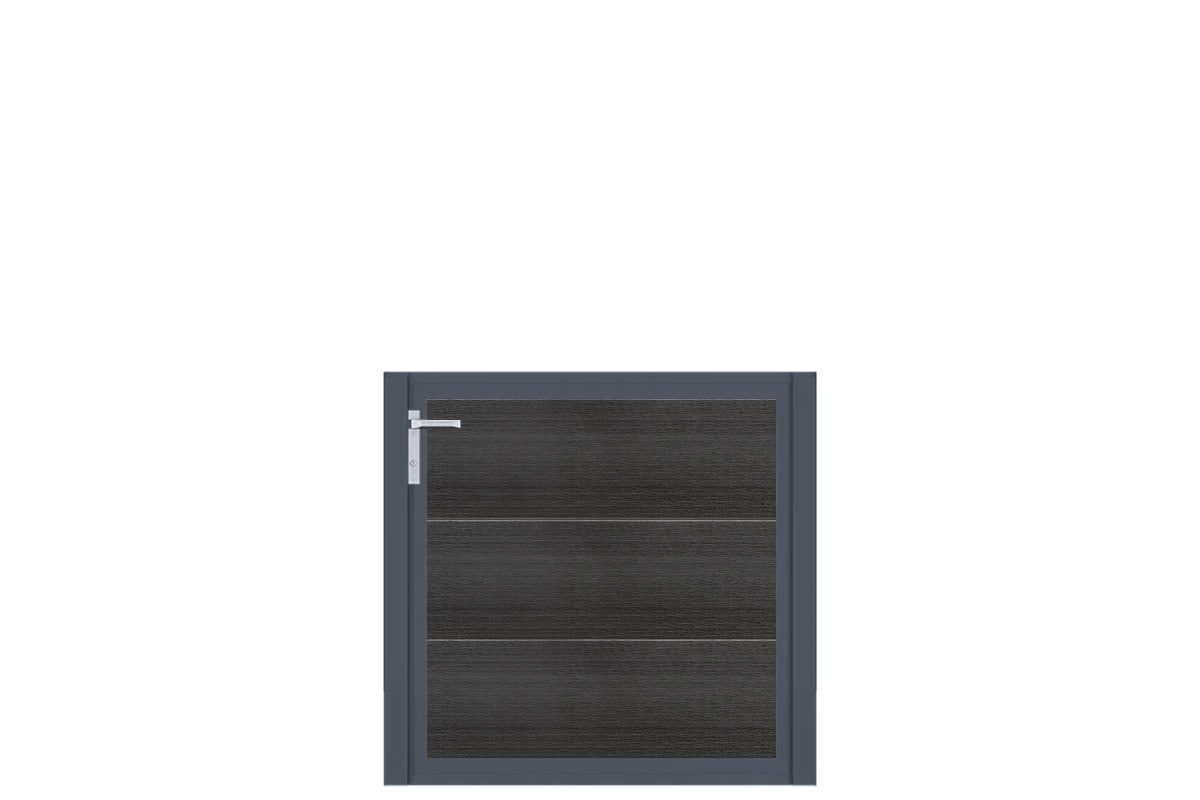 Gartentor VIDUAL swing comp-co 280, Anthrazitgrau