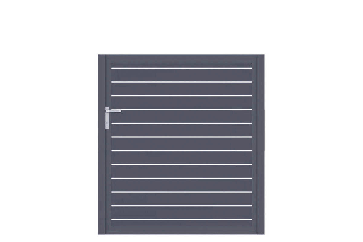 Gartentor VIDUAL swing line 100, freigestellt