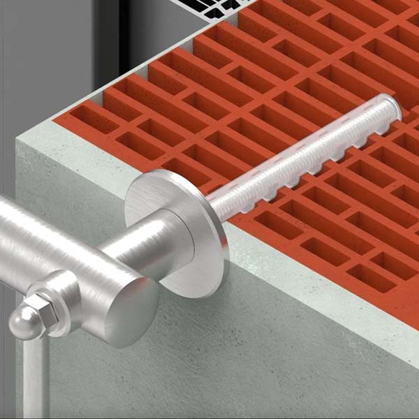 Zu Befestigungen und Zubehör für Geländer