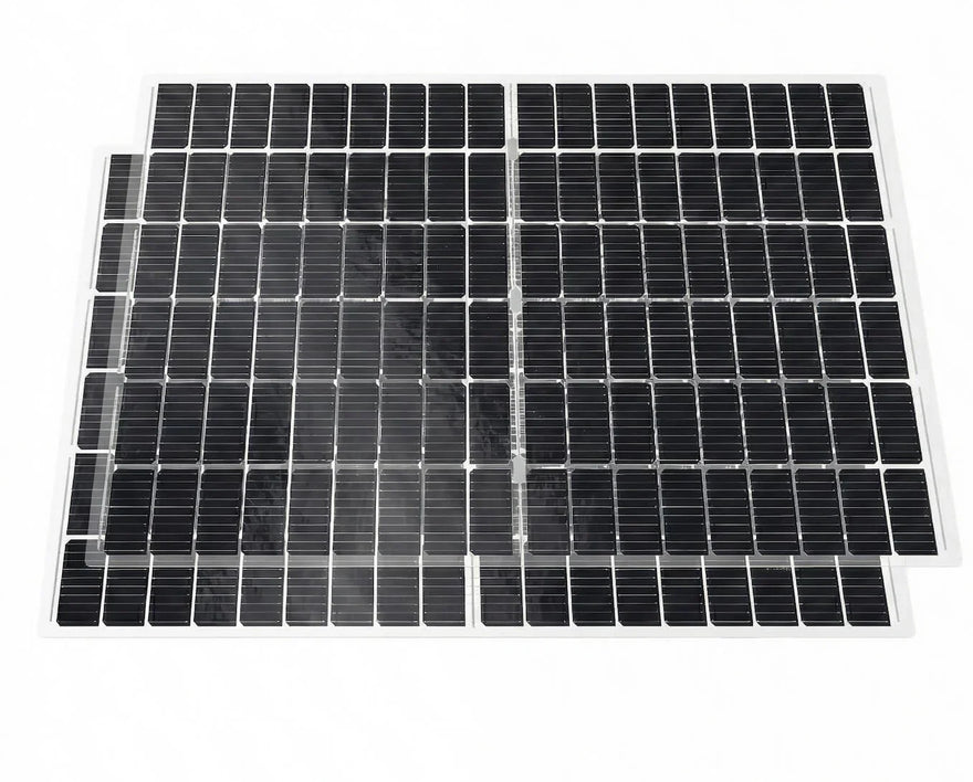 Rahmenlose Glas-Glas PV-Module, Solarmodule mit schwarzen Zellen, Photovoltaik