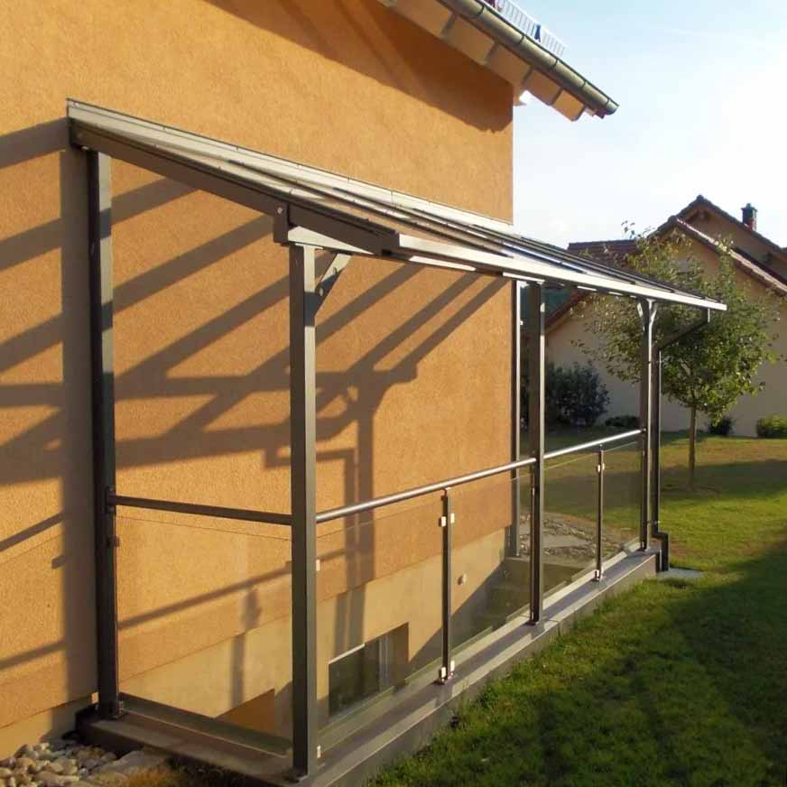 Zu Kellerabgangsüberdachungen