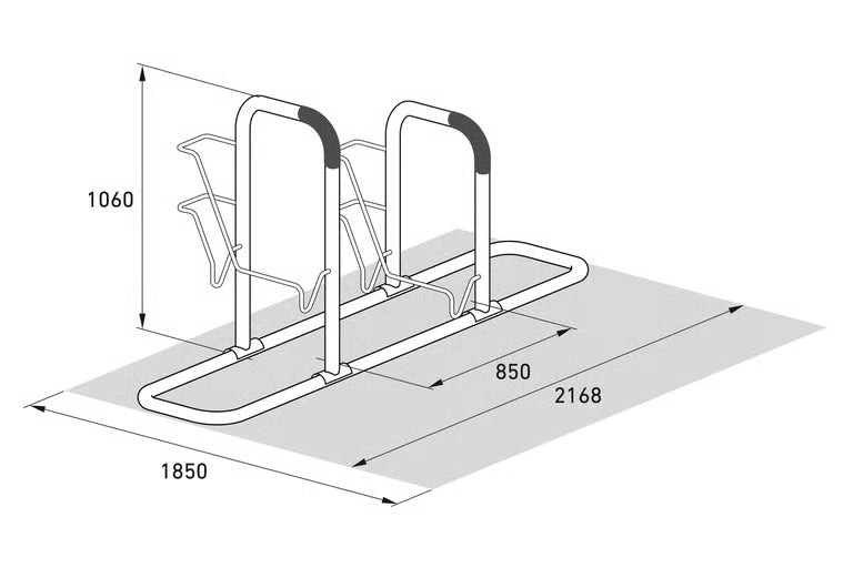 Bicycle Leaning System 6000 - with frame protection