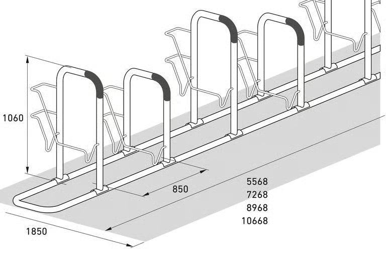 Bicycle Leaning System 6000 - with frame protection