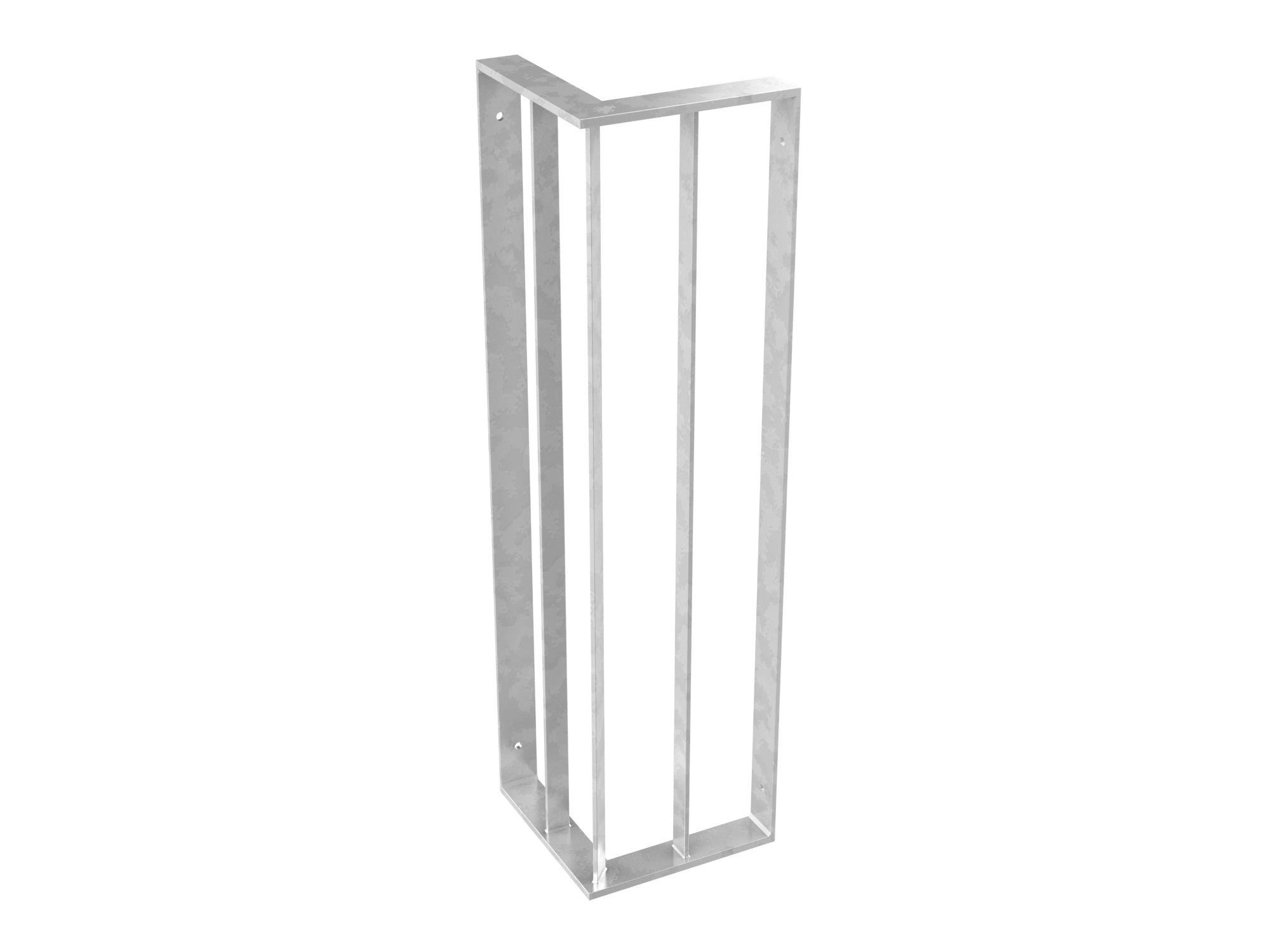 Eckteil für Gartenzaun, Geländer Metall - Simple - verzinkt