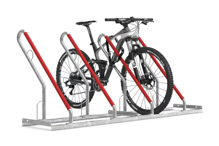 Bicycle parking rack, lean-to rack 0500 XBF