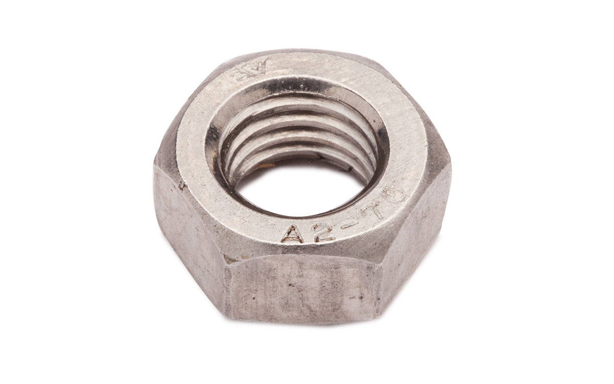 Sechskantmutter M12 DIN 934 aus Edelstahl A2