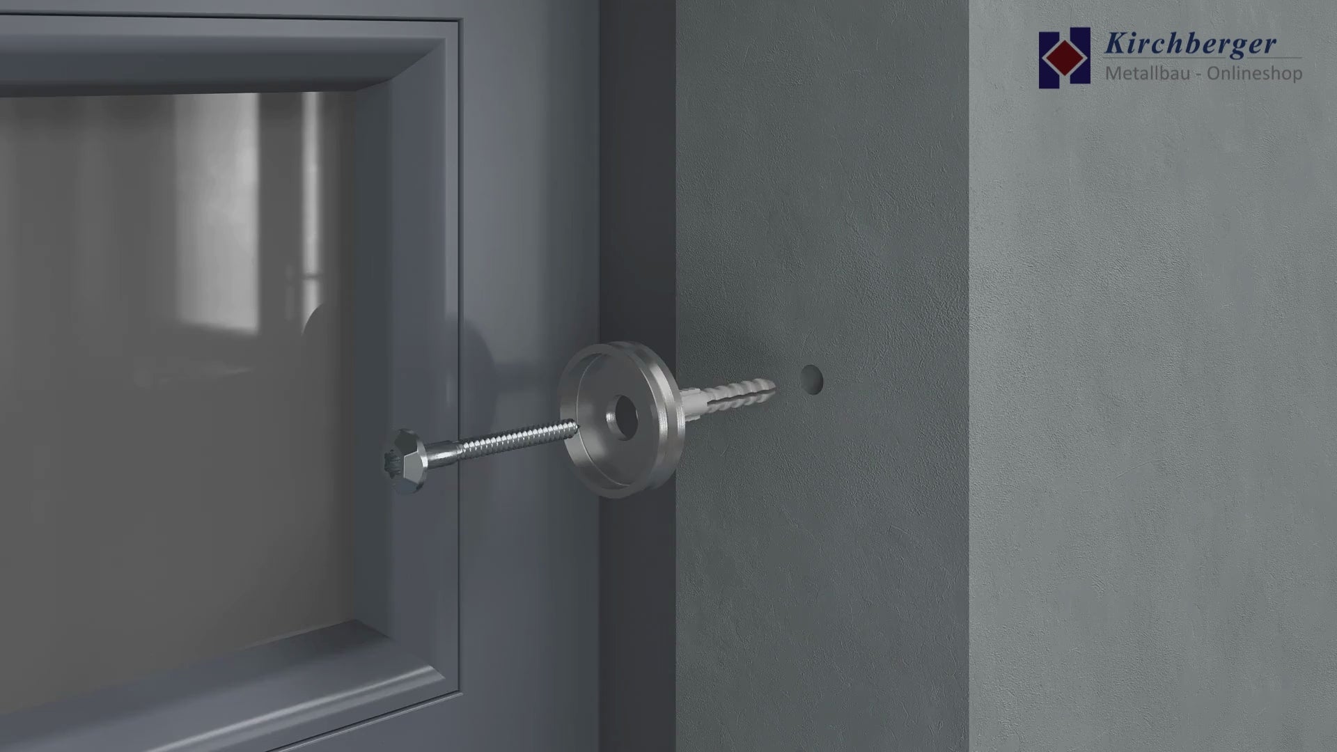 Montage Video Security Bar III Fenstergitter, Absturzsicherung