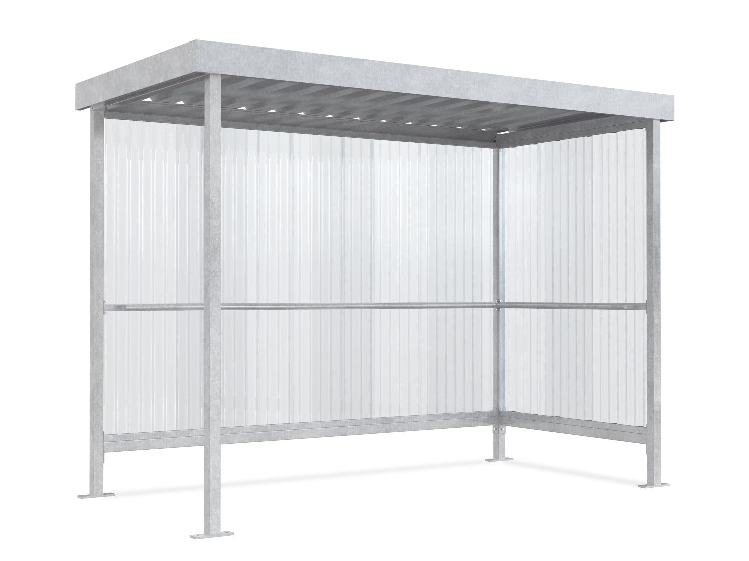 Raucherkabine Modell Jena Maxi verzinkt Titelbild