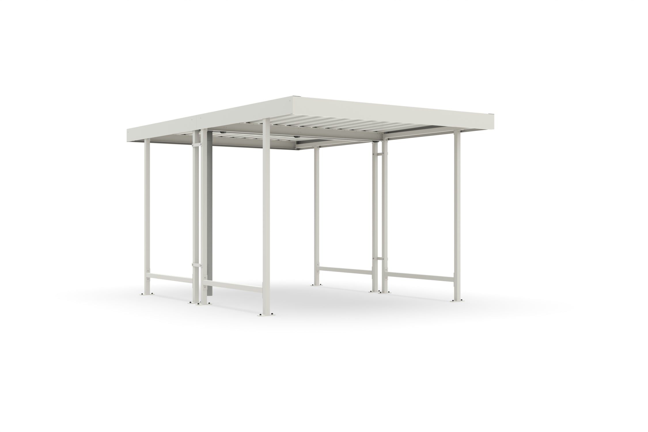 Überdachung Leipzig L42 RAL 9002