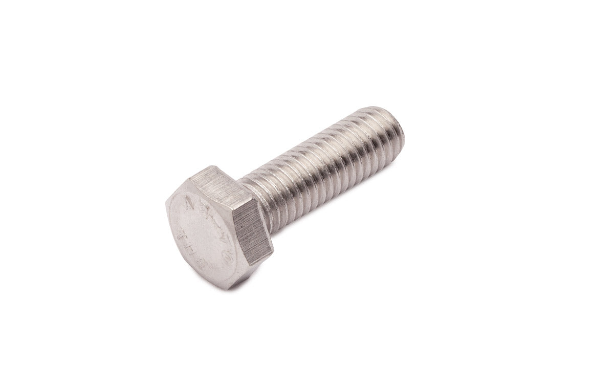 Sechskantschraube M8 x 25 DIN 933 aus Edelstahl A2