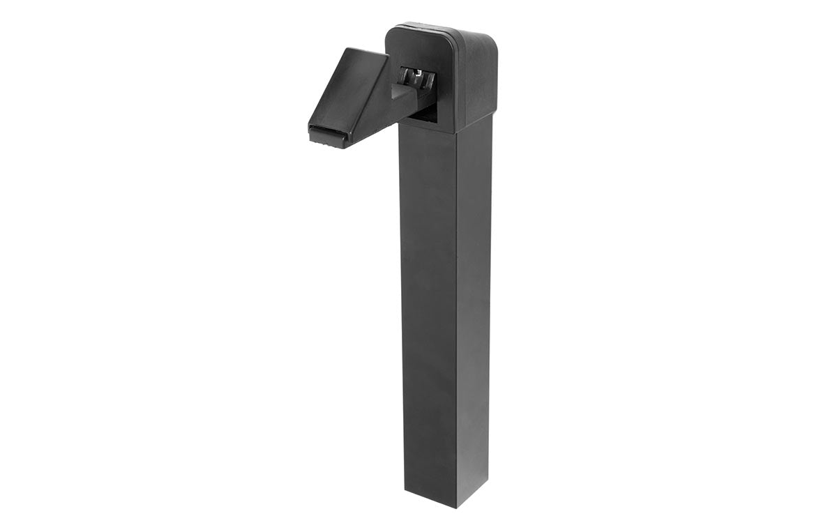Seitenfeststeller universal aus Aluminiumrohr in Schwarz
