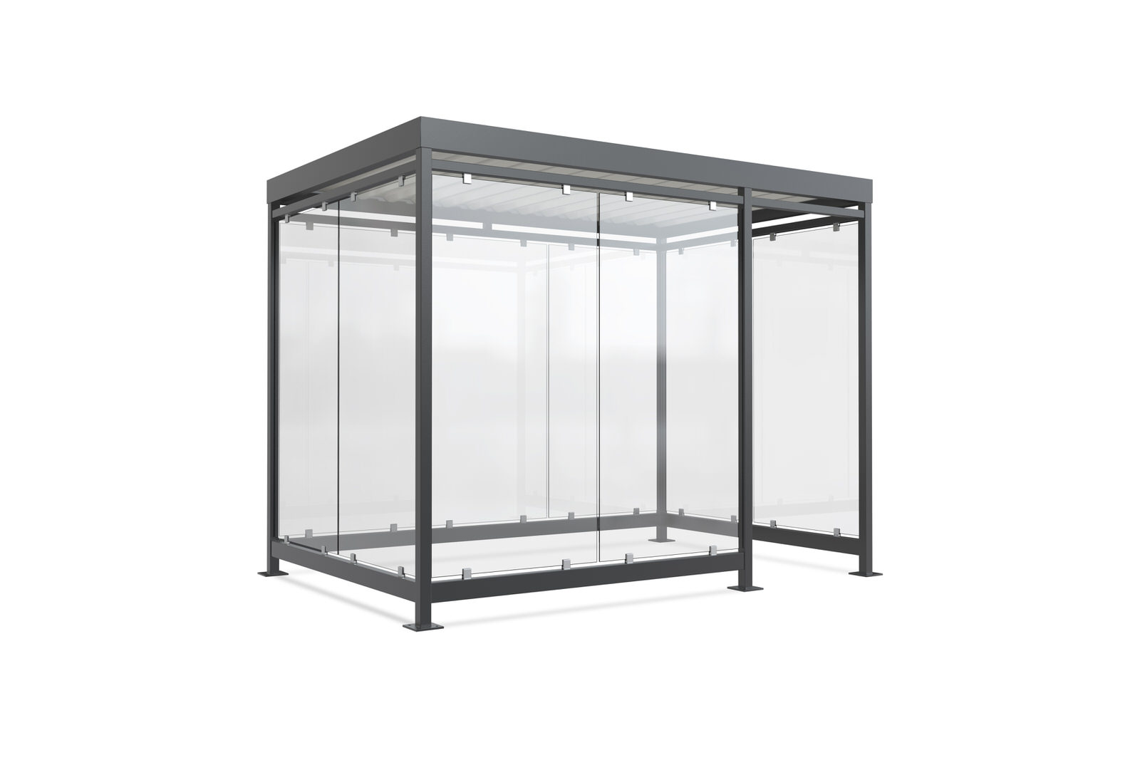 Raucherkabine Modell K3 d/b