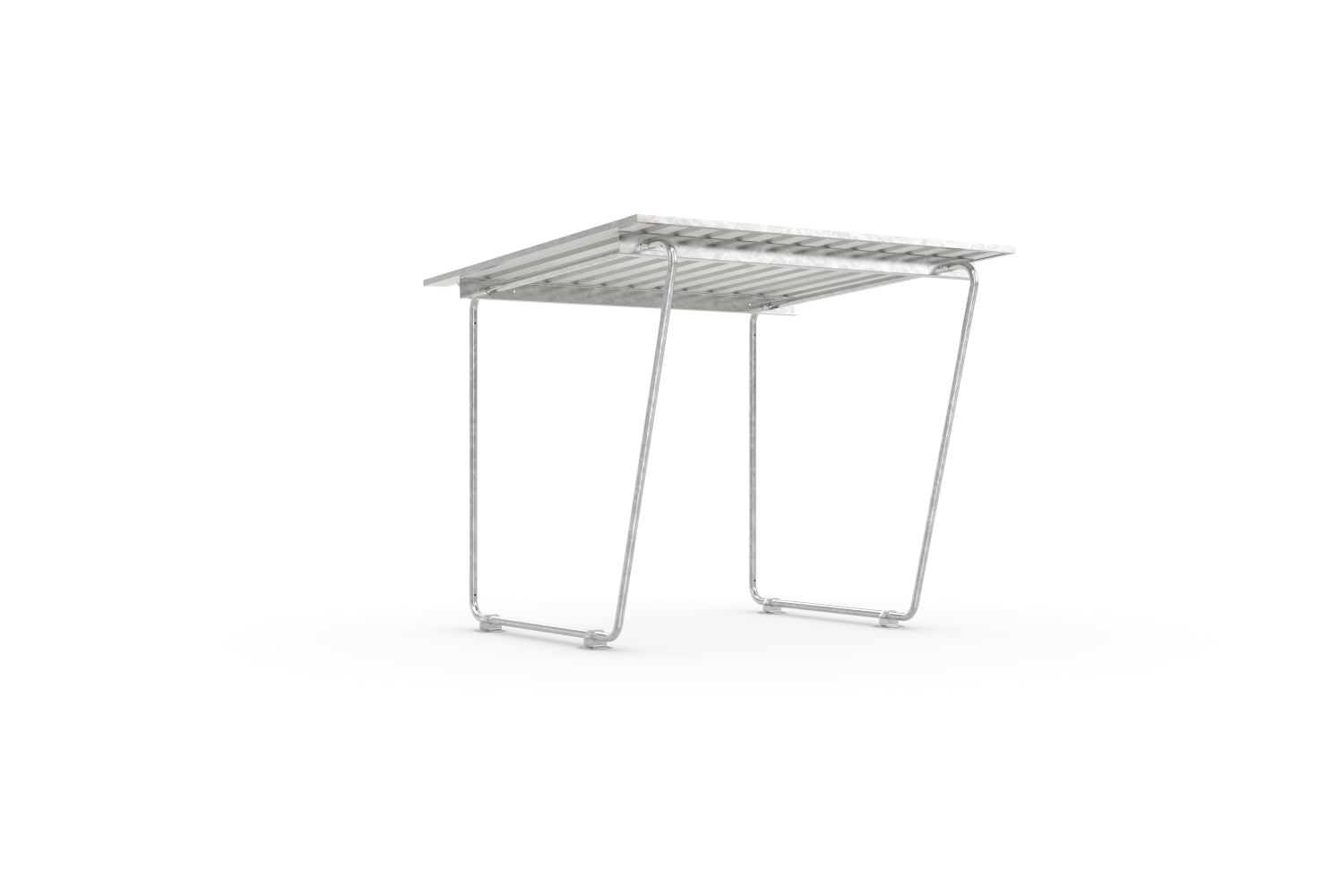 Raucherunterstand, Zweiradüberdachung, Personenunterstand Modell Siegen S16