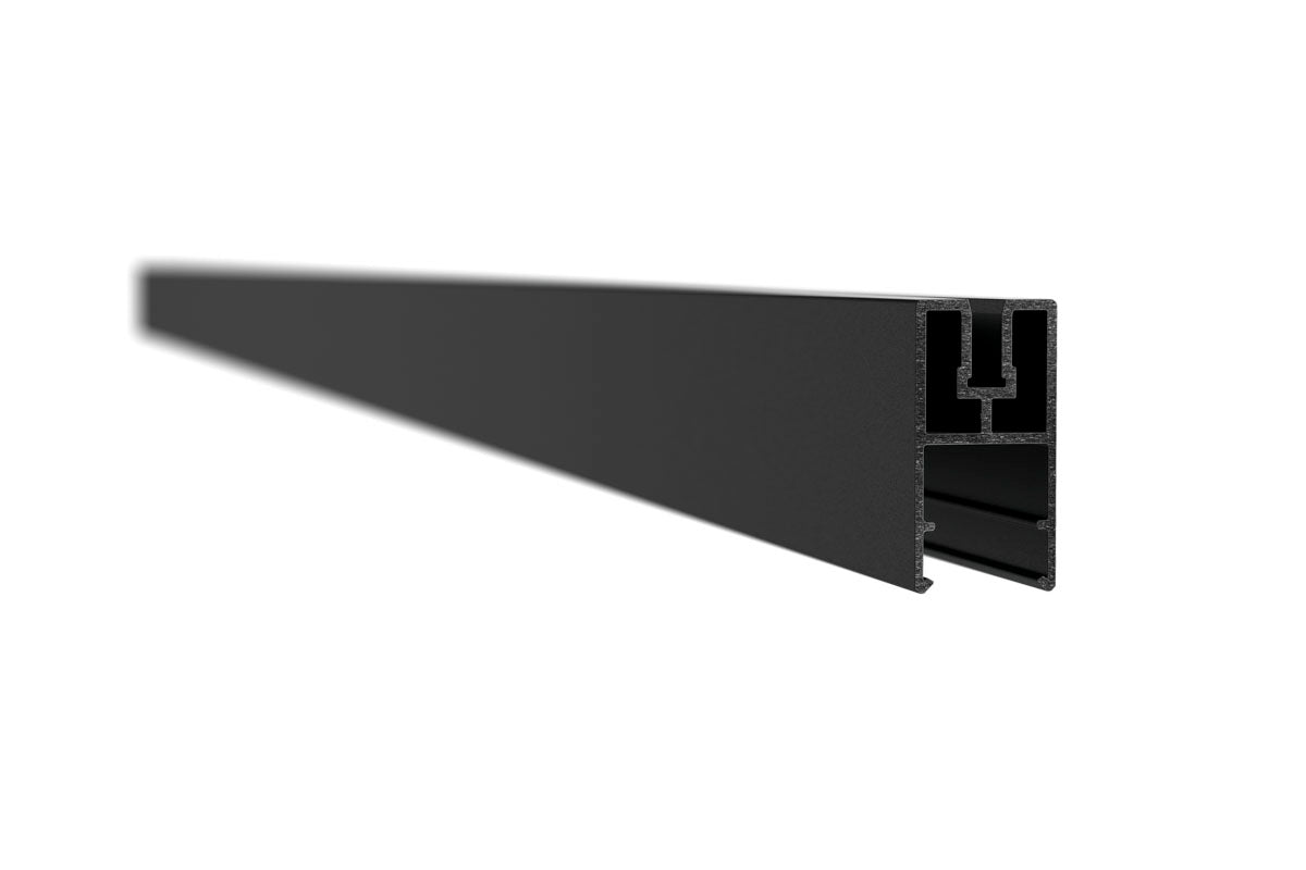 VIDUAL Befestigungsschiene für Designbleche, Unten