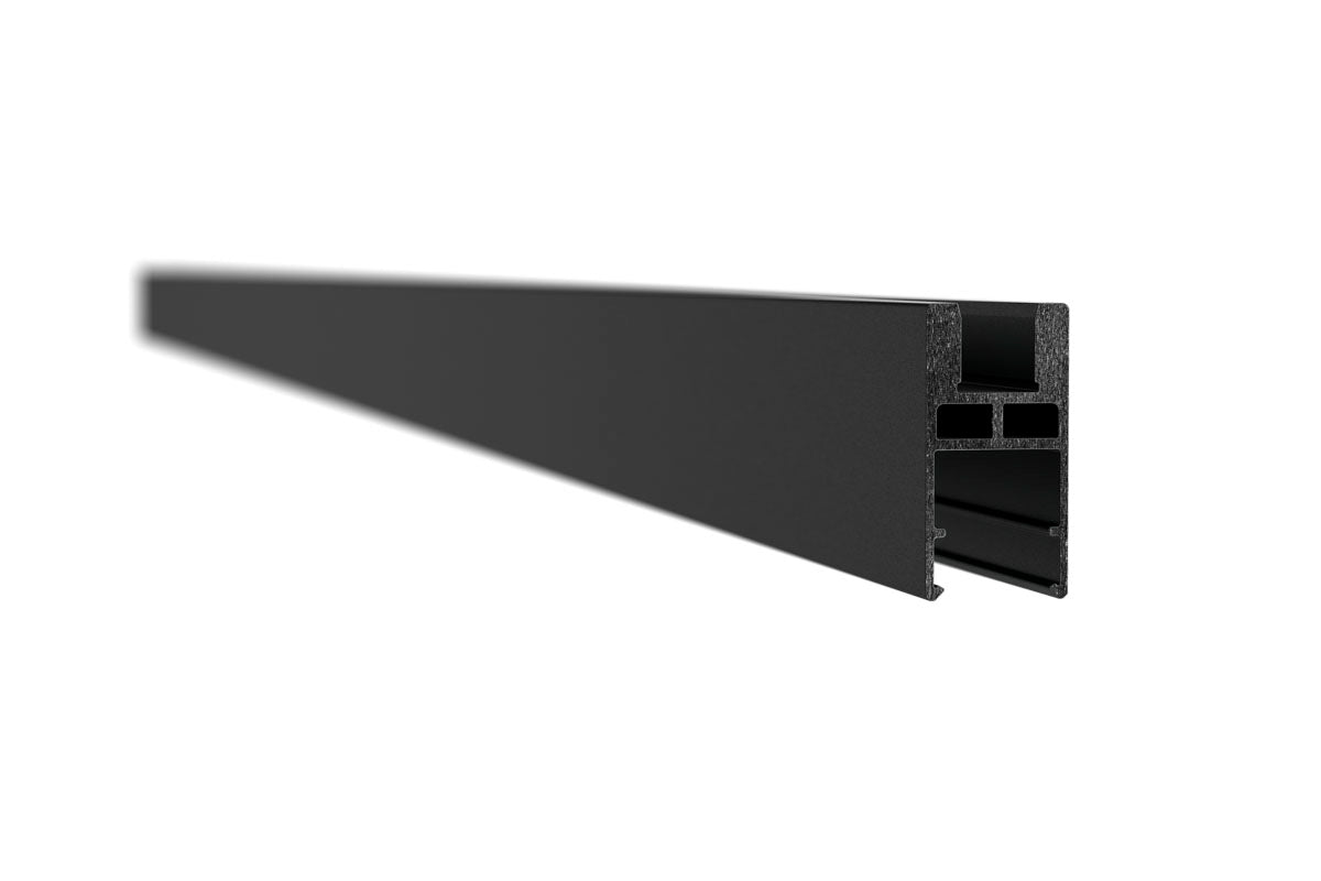 VIDUAL Befestigungsschiene für Glas-Zusatzdekore, Unten