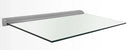 Modernes Vordach aus Aluminium und Glas für Hauseingang, minimalistisches Design