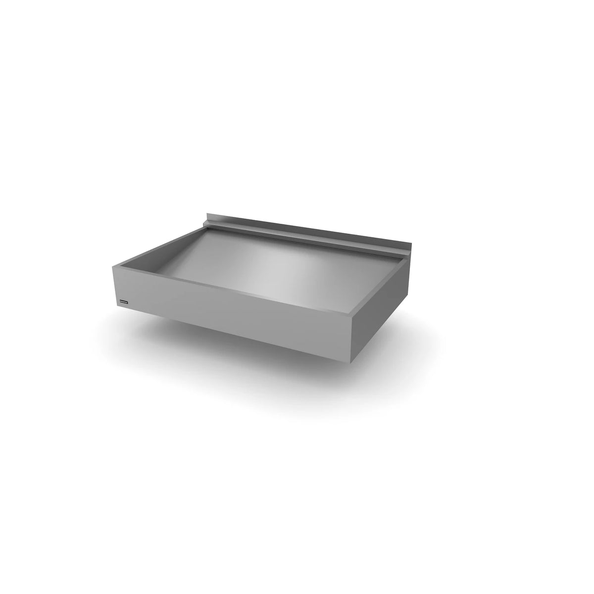 Vordach Augsburg 1500 × 955 mm, Aluminiumdach Dunkles Silbermetallic RAL 9007