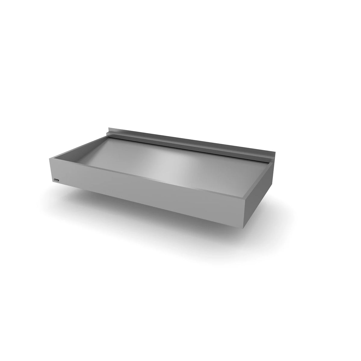 Vordach Augsburg 2000 × 955 mm, Aluminiumdach Dunkles Silbermetallic RAL 9007
