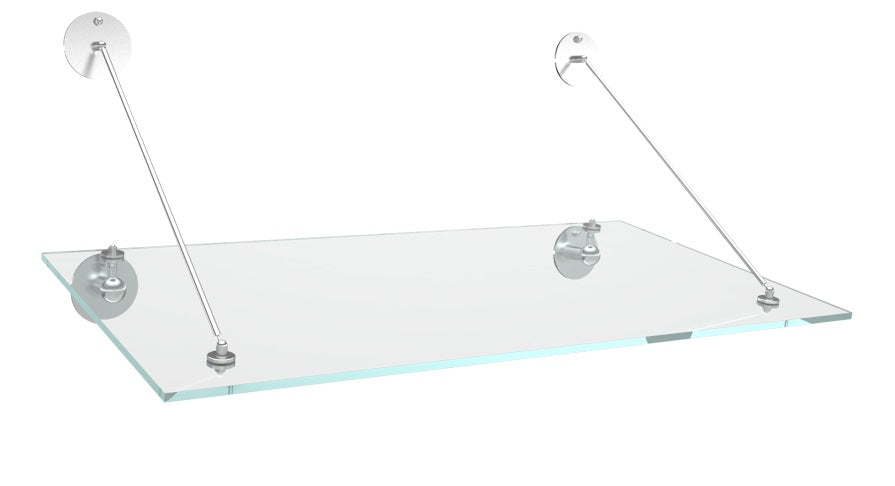 Vordach Juwel - zwei Zugstangen