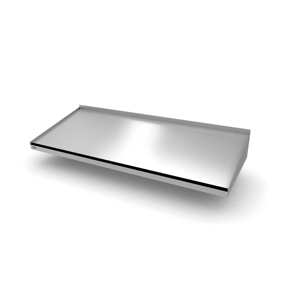 Vordach Landshut 2430 × 1155 mm, Aluminiumdach Silbermetallic RAL 9006