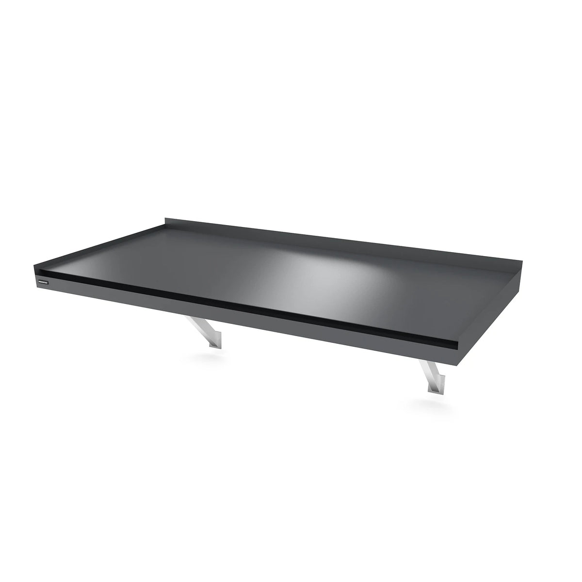 Vordach Plattling Konsolen 2000 × 1155 mm, Aluminiumdach Dunkelgrau RAL 7011