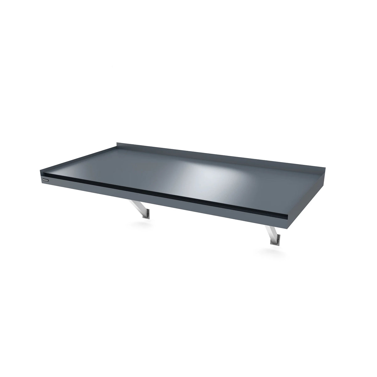 Vordach Plattling Konsolen 2000 × 955 mm, Aluminiumdach Graphitgrau RAL 7016