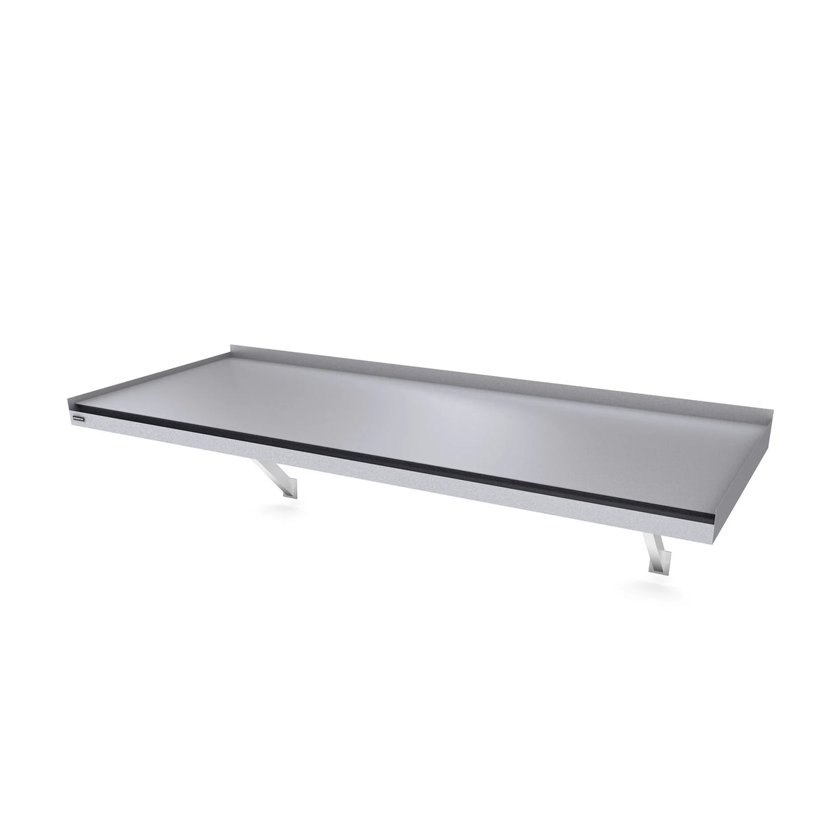 Vordach Plattling Konsolen 2430 × 955 mm, Aluminiumdach Grau RAL 7038